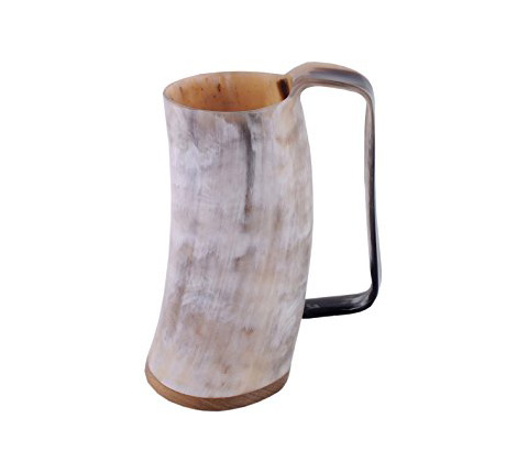 white_buffalo_horn_mugs